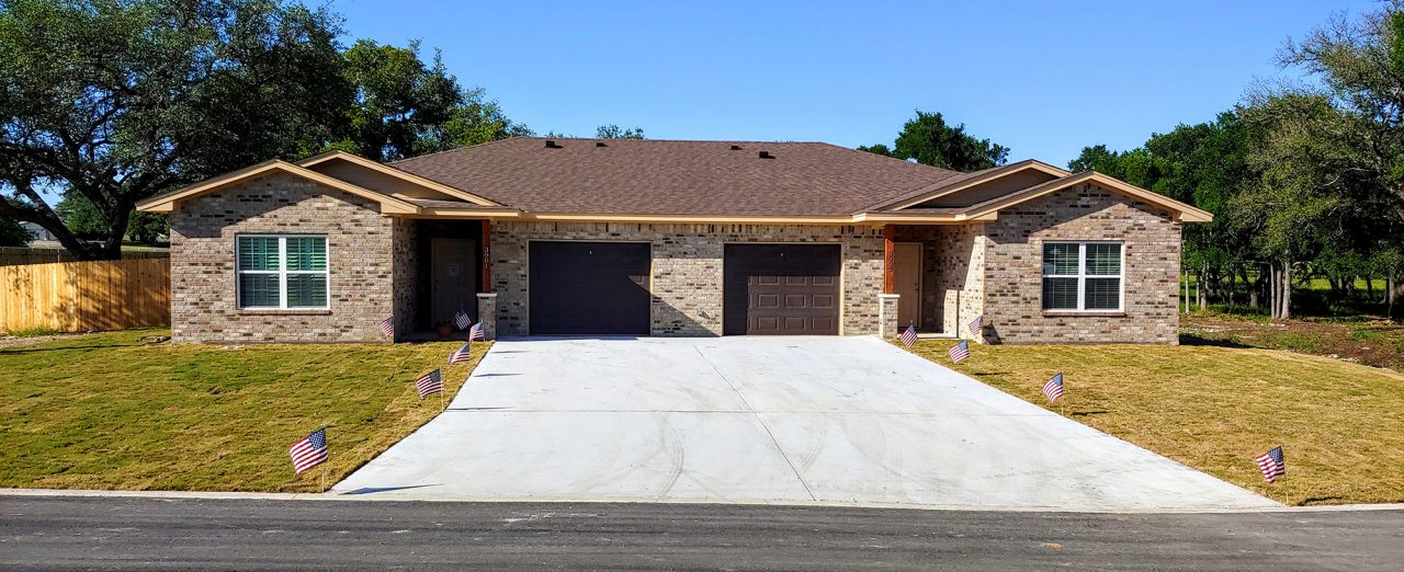 Duplex Homes in Salado Texas Eagle Landing